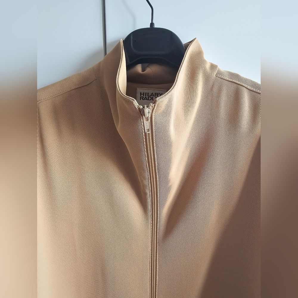 Vintage Hilary Radley Oversized Camel Beige Minimalist Japanese Jacket - Picture 7 of 14